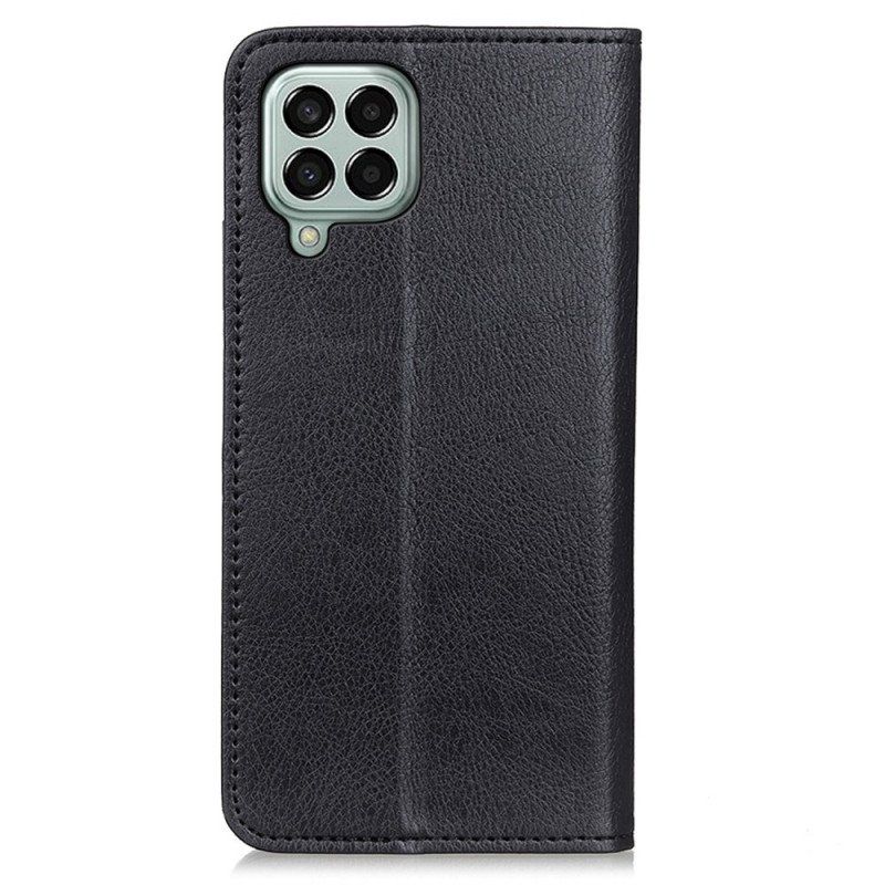 Etui Na Telefon do Samsung Galaxy M33 5G Etui Folio Skóra Dwoinowa Liczi