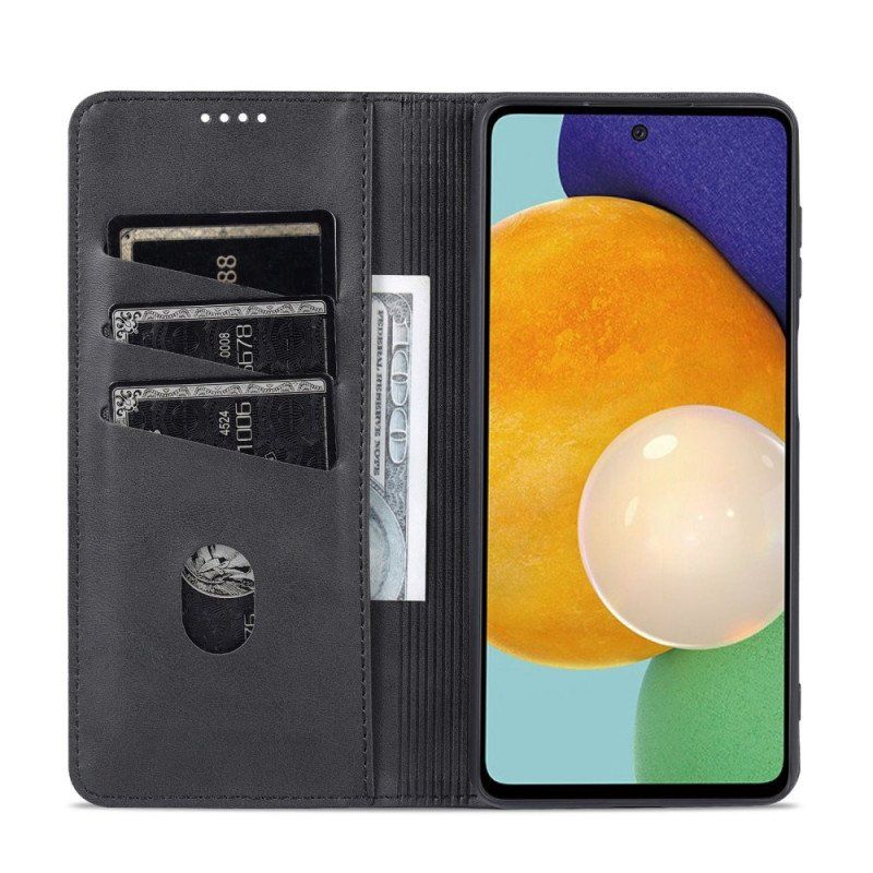 Etui Na Telefon do Samsung Galaxy M52 5G Etui Folio Efekt Skóry Azns