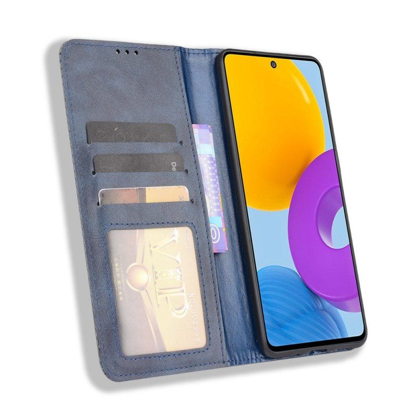 Etui Na Telefon do Samsung Galaxy M52 5G Etui Folio Miękka Sztuczna Skóra