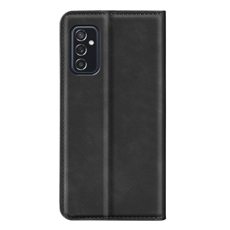 Etui Na Telefon do Samsung Galaxy M52 5G Etui Folio Skóra Biszkoptowa