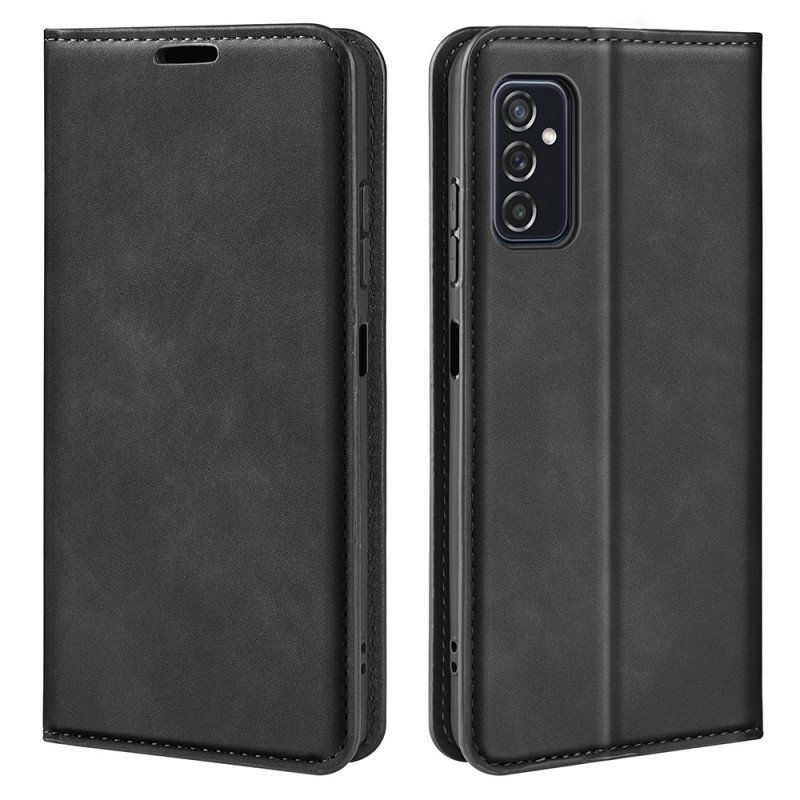 Etui Na Telefon do Samsung Galaxy M52 5G Etui Folio Skóra Biszkoptowa