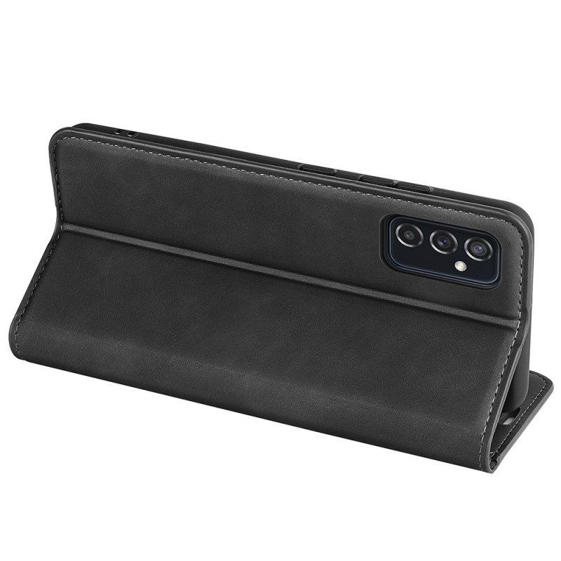 Etui Na Telefon do Samsung Galaxy M52 5G Etui Folio Skóra Biszkoptowa