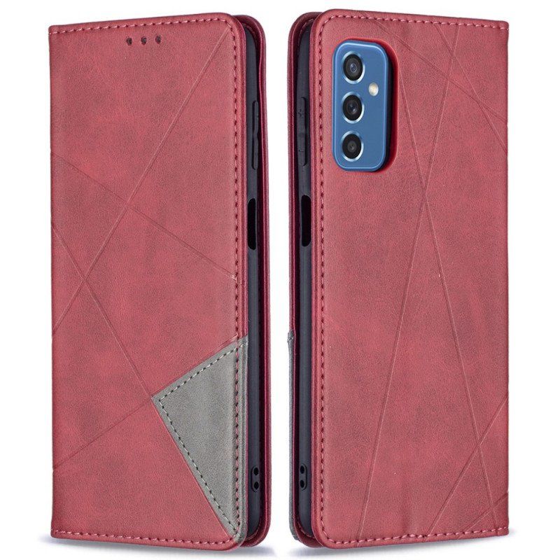 Etui Na Telefon do Samsung Galaxy M52 5G Etui Folio Wzór Ze Sztucznej Skóry