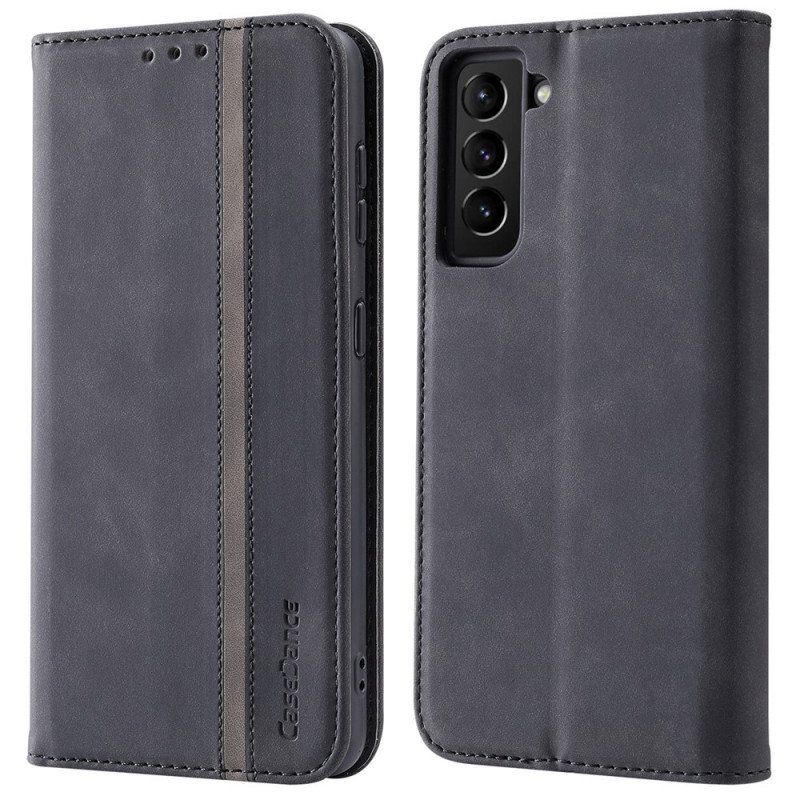 Etui Na Telefon do Samsung Galaxy S22 5G Etui Folio Casedance Ze Sztucznej Skóry