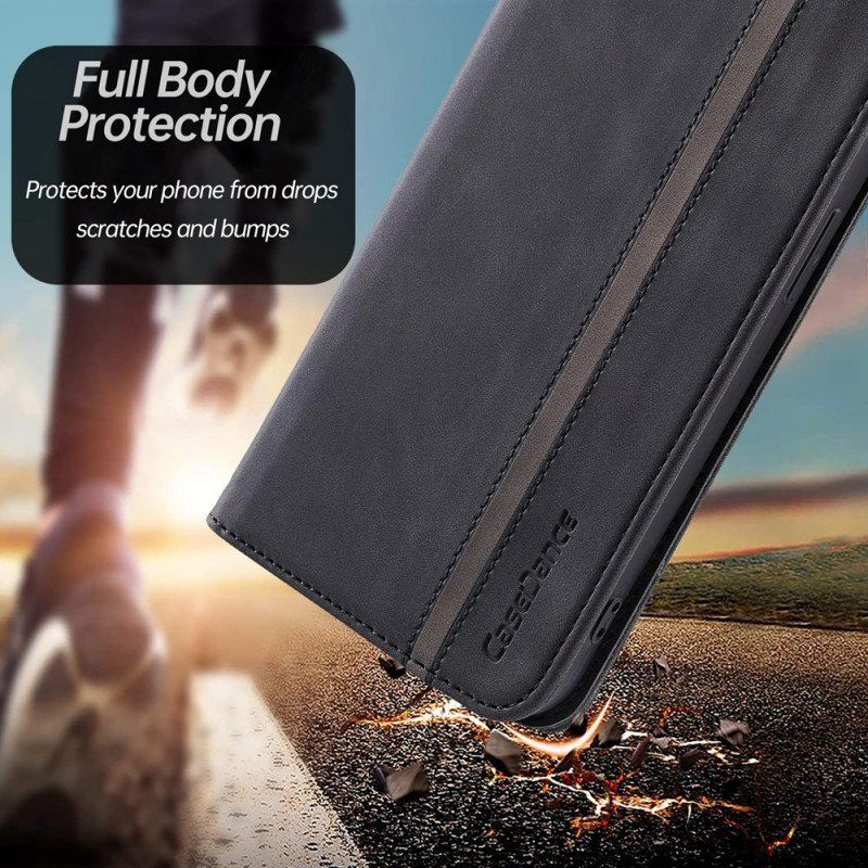 Etui Na Telefon do Samsung Galaxy S22 5G Etui Folio Casedance Ze Sztucznej Skóry