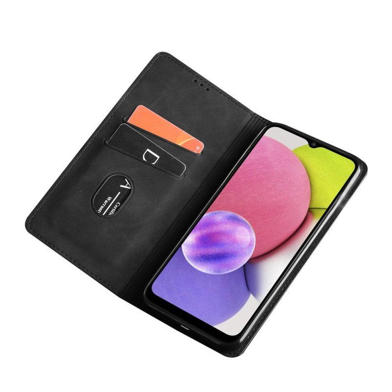 Etui Na Telefon do Samsung Galaxy S22 5G Etui Folio Dotyk Skóry