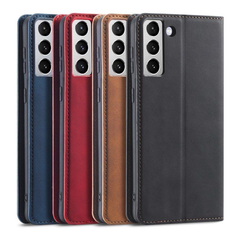 Etui Na Telefon do Samsung Galaxy S22 5G Etui Folio Forwenw Efekt Skóry