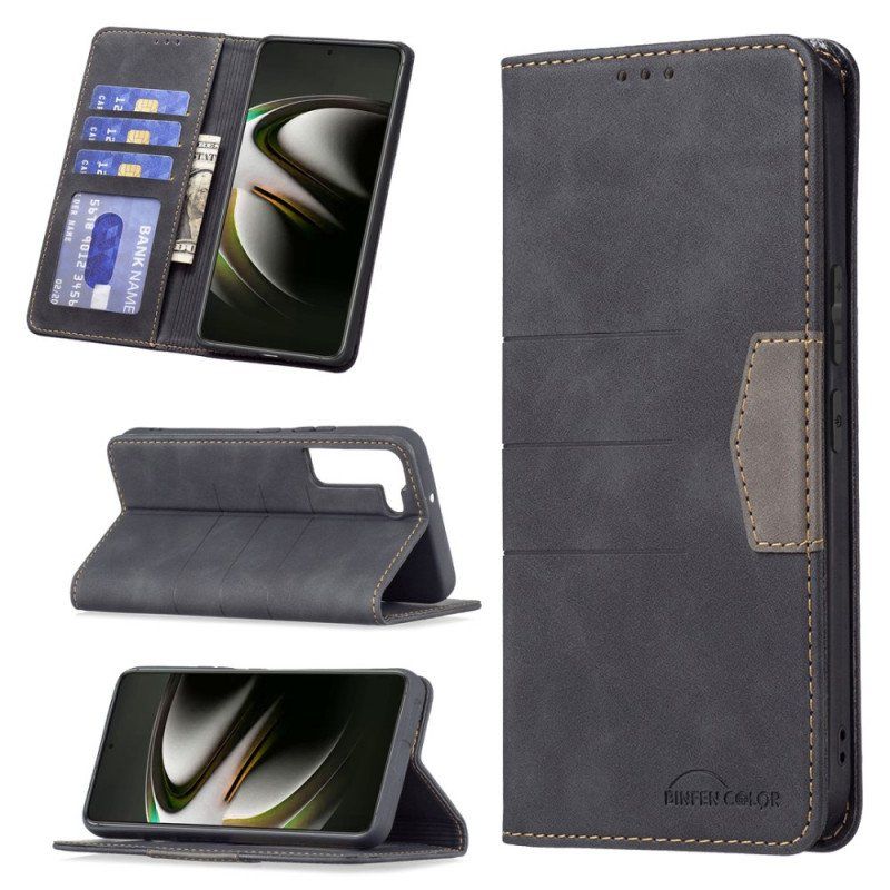 Etui Na Telefon do Samsung Galaxy S22 5G Etui Folio Kolor Binfena