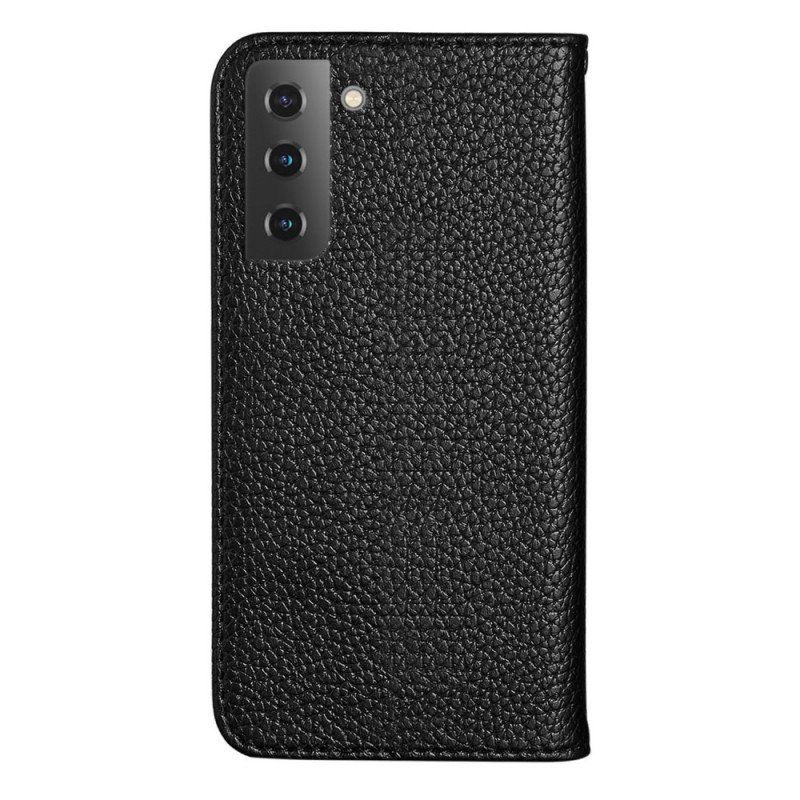 Etui Na Telefon do Samsung Galaxy S22 5G Etui Folio Liczi Ze Sztucznej Skóry Ultra Szykowny