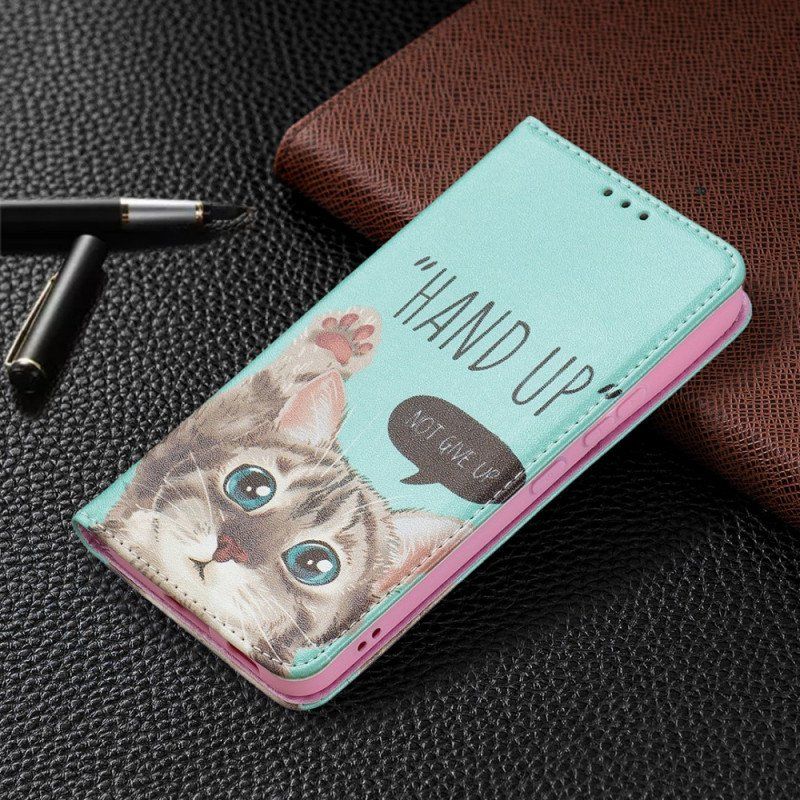 Etui Na Telefon do Samsung Galaxy S22 5G Etui Folio Ręka W Górę