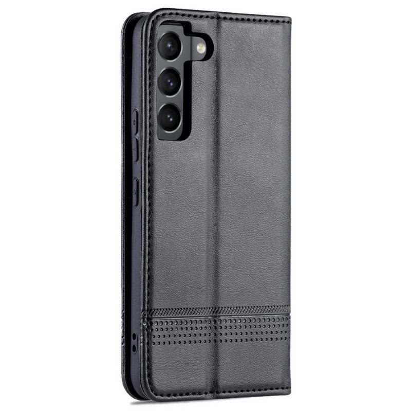 Etui Na Telefon do Samsung Galaxy S22 5G Etui Folio Stylizacja Skóry Azns