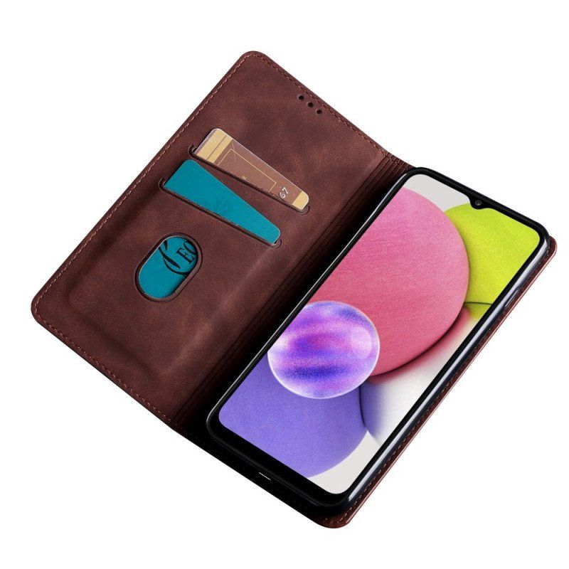 Etui Na Telefon do Samsung Galaxy S22 Plus 5G Etui Folio Dotyk Skóry