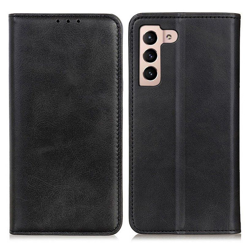 Etui Na Telefon do Samsung Galaxy S22 Plus 5G Etui Folio Elegancka Dwoina Skórzana