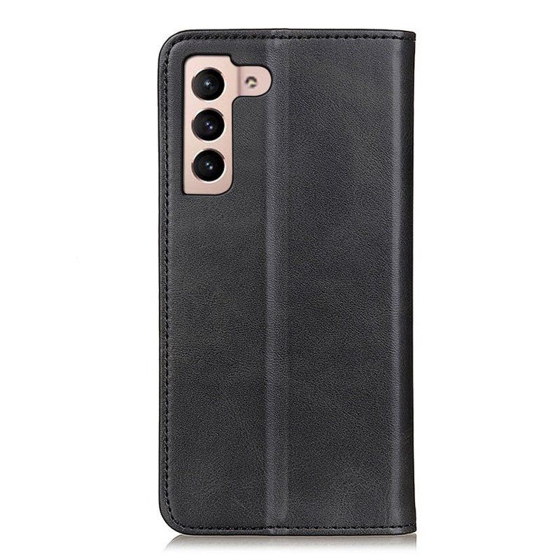 Etui Na Telefon do Samsung Galaxy S22 Plus 5G Etui Folio Elegancka Dwoina Skórzana