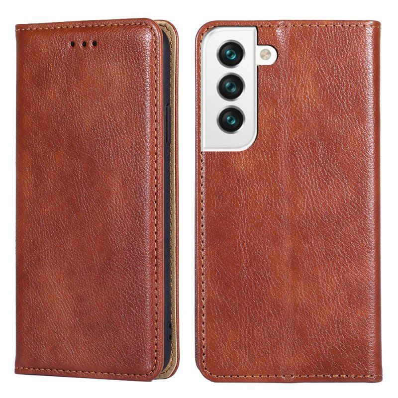 Etui Na Telefon do Samsung Galaxy S22 Plus 5G Etui Folio Jednolity Kolor