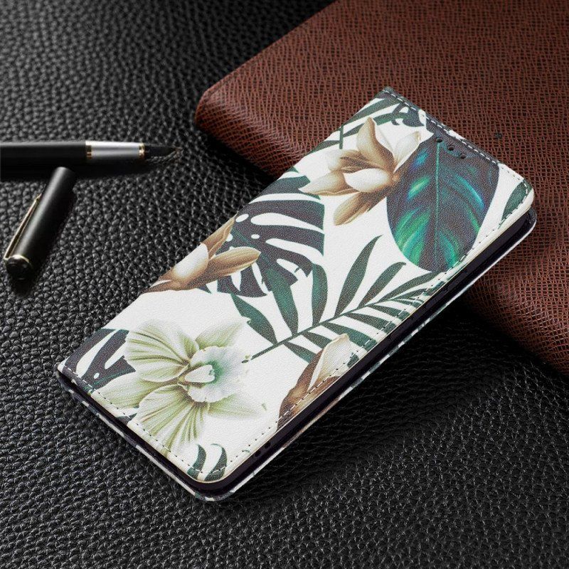 Etui Na Telefon do Samsung Galaxy S22 Plus 5G Etui Folio Liście