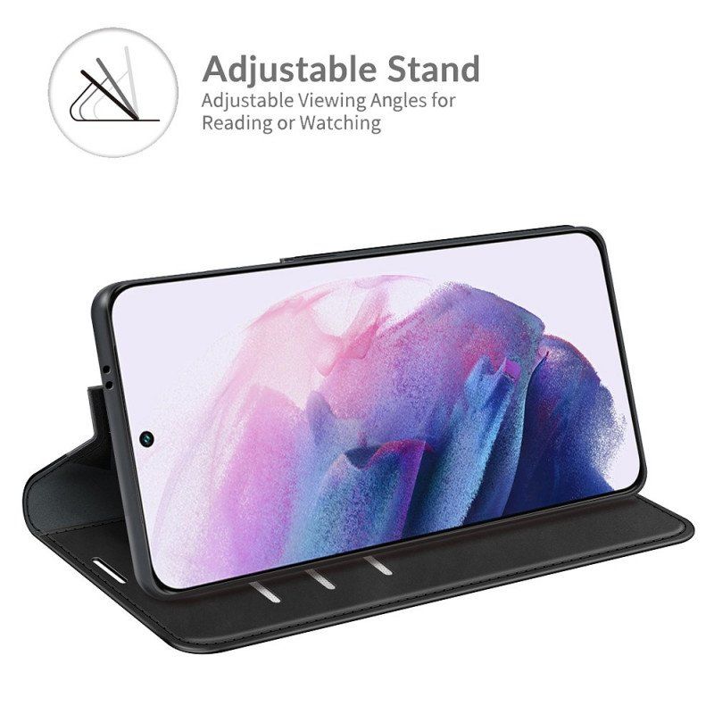 Etui Na Telefon do Samsung Galaxy S22 Plus 5G Etui Folio Stylowy Skórzany Projekt