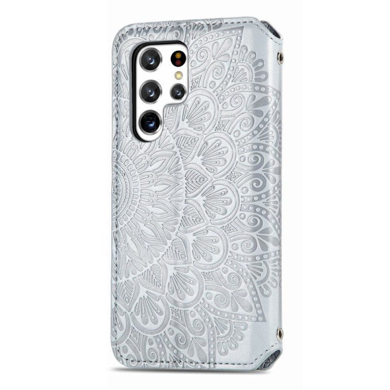 Etui Na Telefon do Samsung Galaxy S22 Ultra 5G Etui Folio Mandala