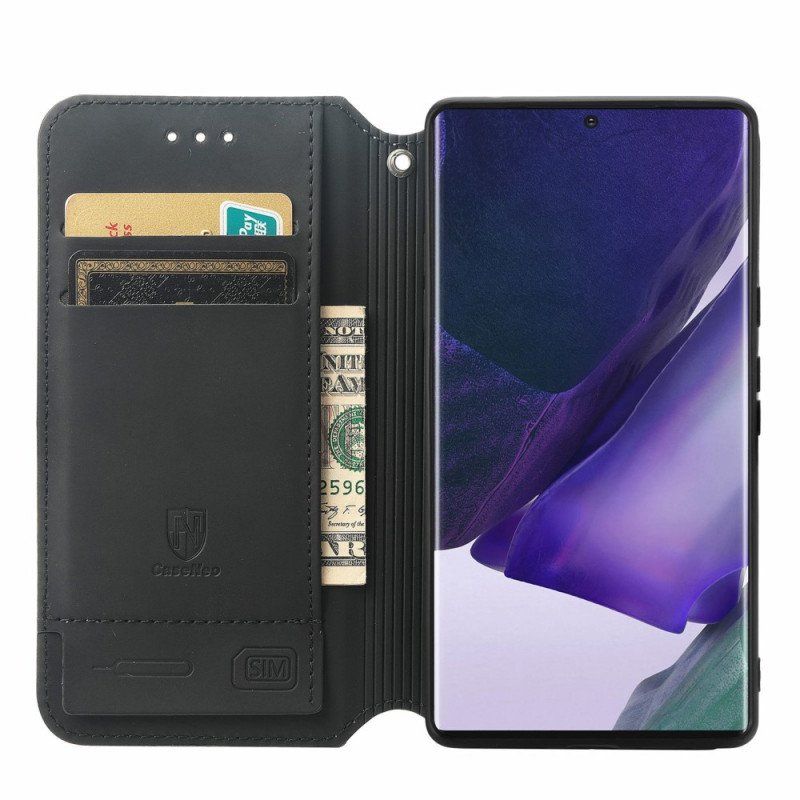 Etui Na Telefon do Samsung Galaxy S22 Ultra 5G Etui Folio Projekt Caseneo Rfid