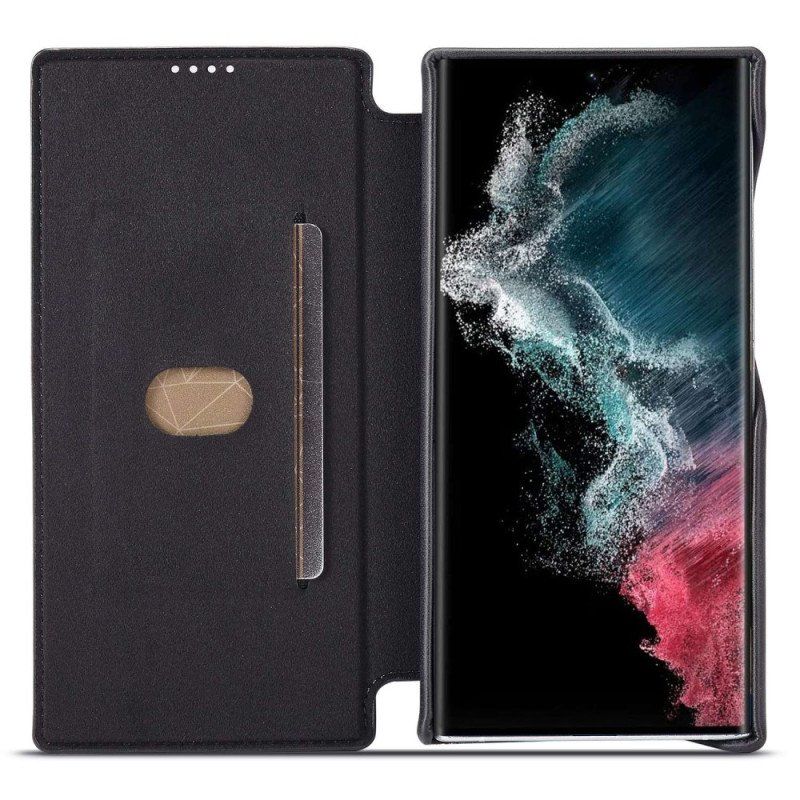 Etui Na Telefon do Samsung Galaxy S23 Ultra 5G Etui Folio Efekt Skóry Lc.imeeke Efekt Skóry