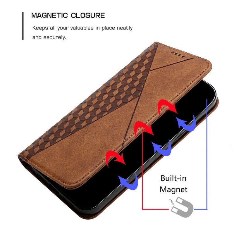 Etui Na Telefon do Samsung Galaxy S23 Ultra 5G Etui Folio Styl Skórzany Wzór 3d