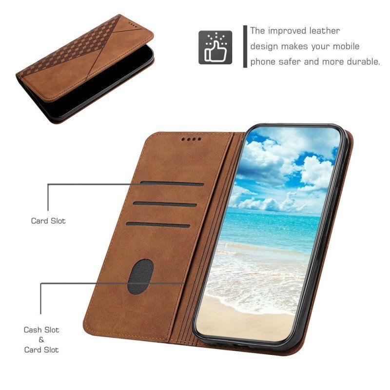 Etui Na Telefon do Samsung Galaxy S23 Ultra 5G Etui Folio Styl Skórzany Wzór 3d