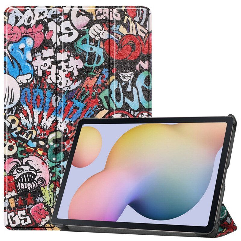 Etui Na Telefon do Samsung Galaxy Tab S8 Plus / Tab S7 Plus Pojemnik Na Ołówki Graffiti