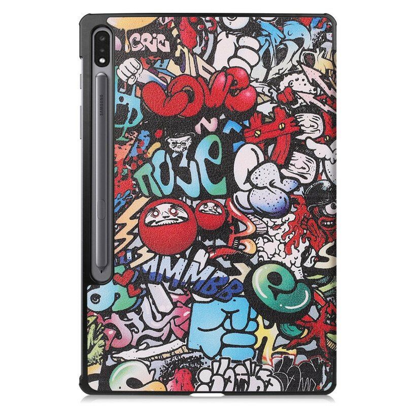 Etui Na Telefon do Samsung Galaxy Tab S8 Plus / Tab S7 Plus Ulepszone Graffiti