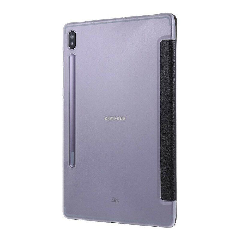 Etui Na Telefon do Samsung Galaxy Tab S8 / Tab S7 Jedwabna Tekstura Sztucznej Skóry