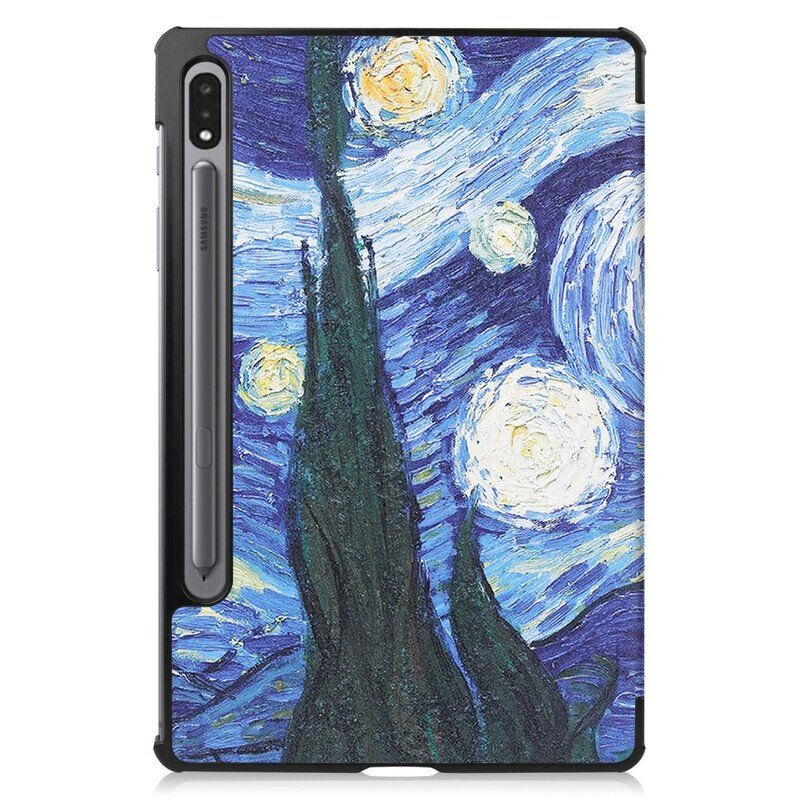 Etui Na Telefon do Samsung Galaxy Tab S8 / Tab S7 Obsadka Do Pióra Starry Night