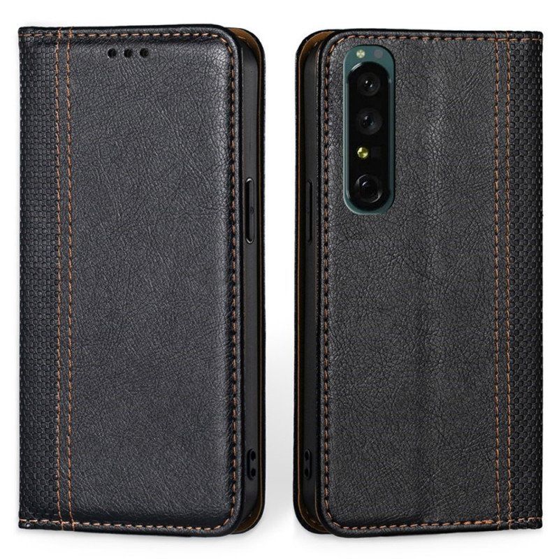 Etui Na Telefon do Sony Xperia 1 IV Etui Folio Sztuczna Skóra W Stylu Vintage