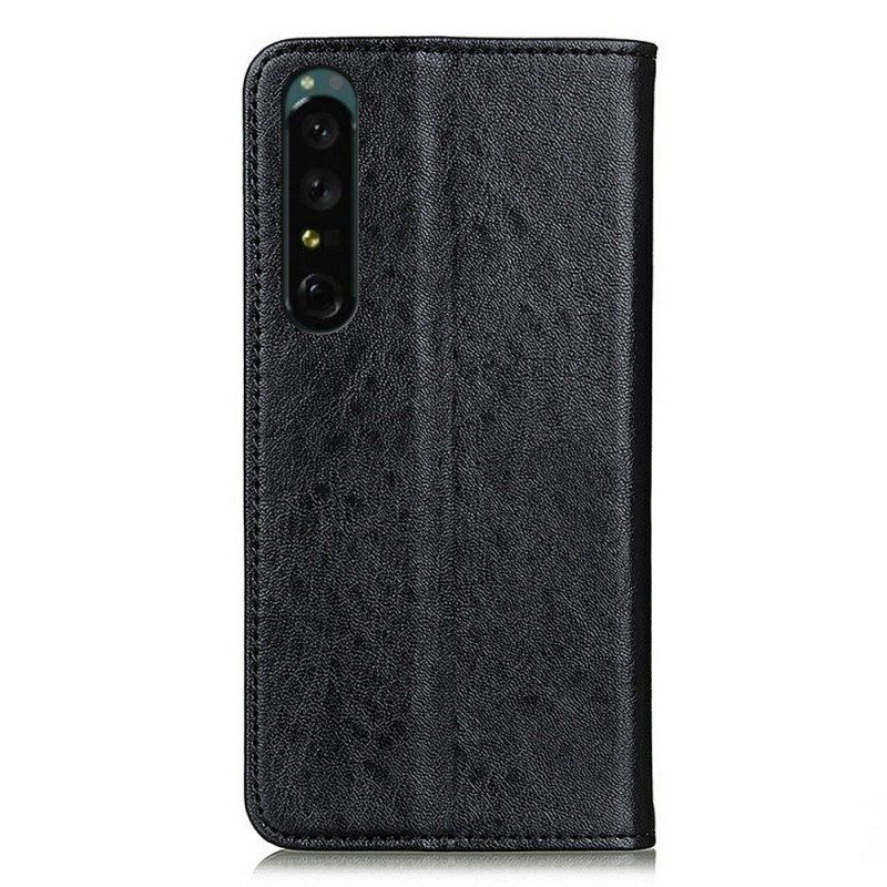 Etui Na Telefon do Sony Xperia 1 IV Etui Folio Teksturowane