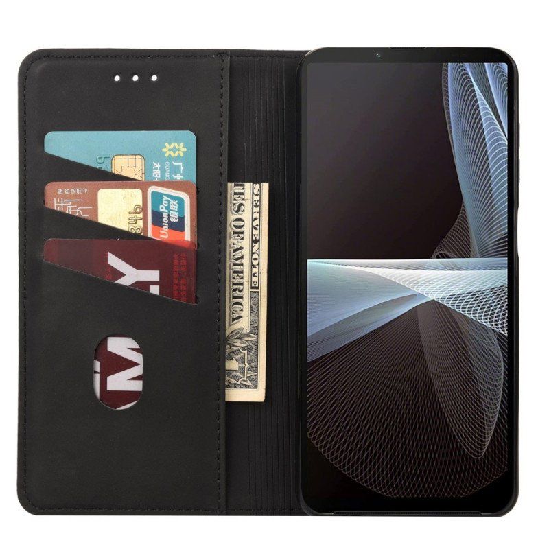 Etui Na Telefon do Sony Xperia 10 IV Etui Folio Dwutonowy