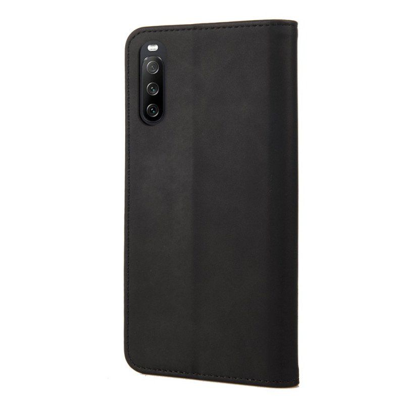 Etui Na Telefon do Sony Xperia 10 IV Etui Folio Dwutonowy