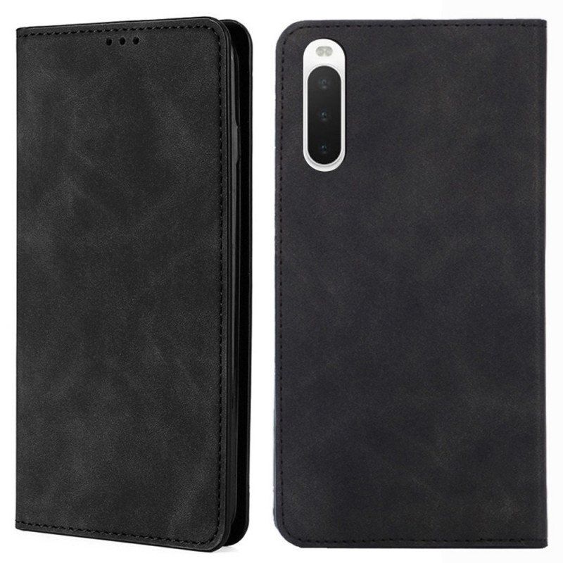 Etui Na Telefon do Sony Xperia 10 IV Etui Folio Klasyczny Styl