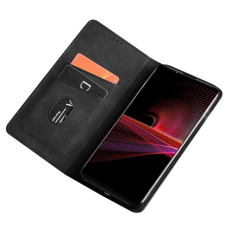 Etui Na Telefon do Sony Xperia 10 IV Etui Folio Klasyczny Styl