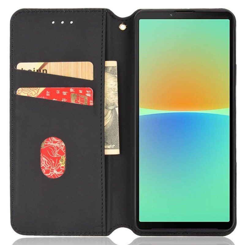 Etui Na Telefon do Sony Xperia 10 IV Etui Folio Kostki 3d