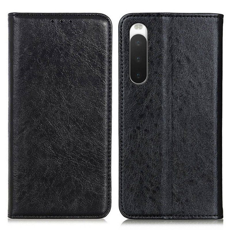 Etui Na Telefon do Sony Xperia 10 IV Etui Folio Teksturowane