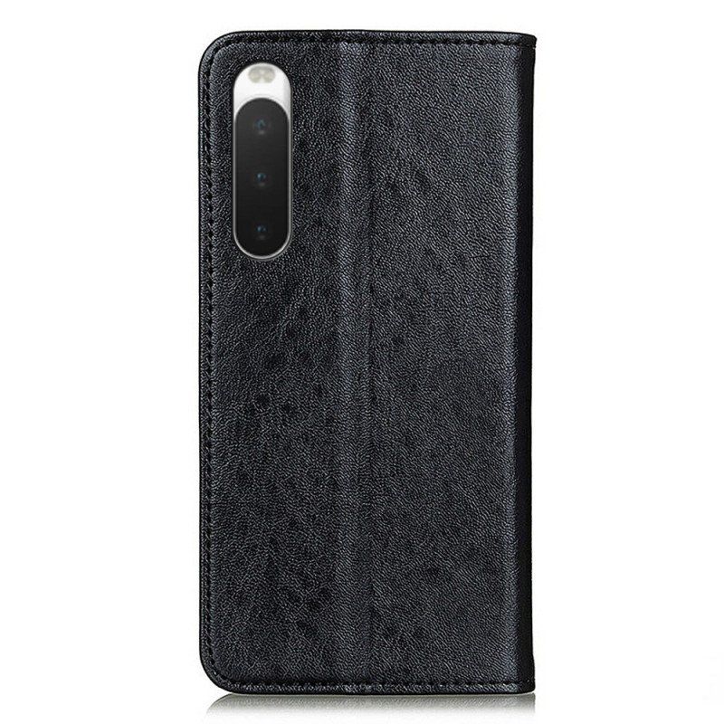 Etui Na Telefon do Sony Xperia 10 IV Etui Folio Teksturowane