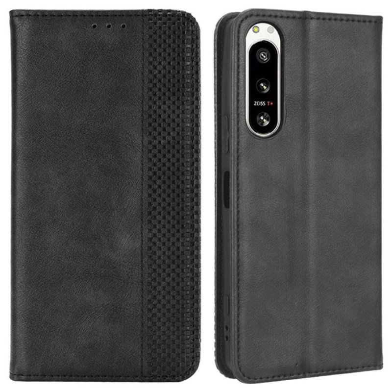 Etui Na Telefon do Sony Xperia 5 IV Etui Folio Elegancki