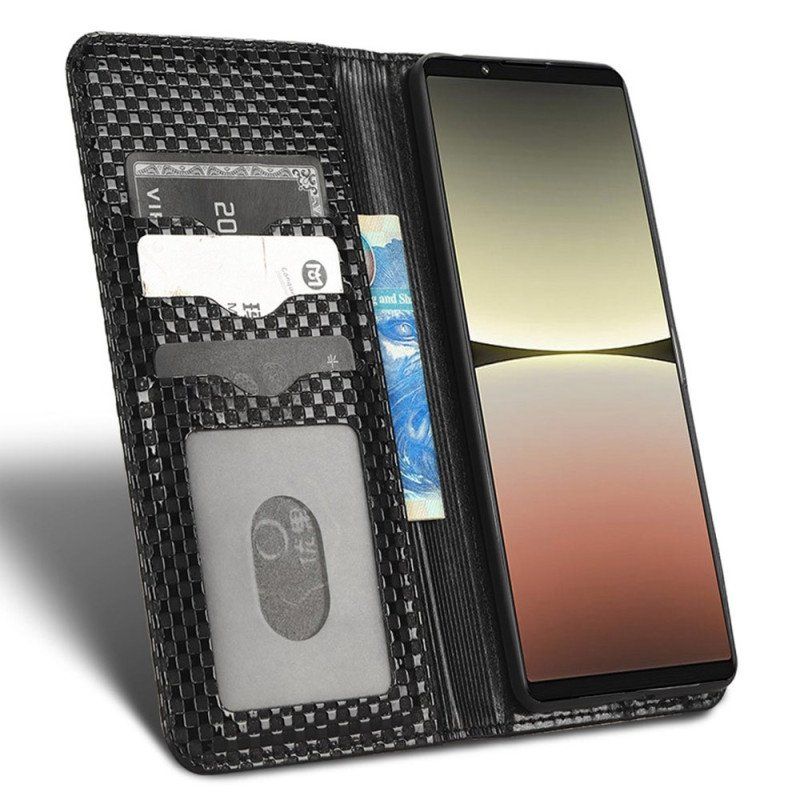 Etui Na Telefon do Sony Xperia 5 IV Etui Folio Teksturowane