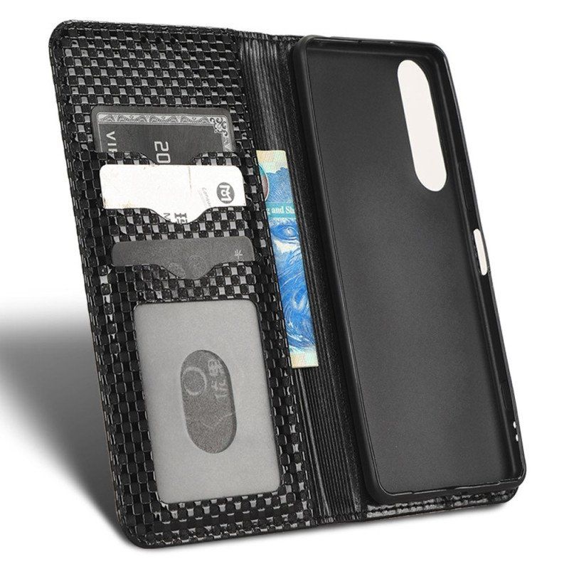 Etui Na Telefon do Sony Xperia 5 IV Etui Folio Teksturowane