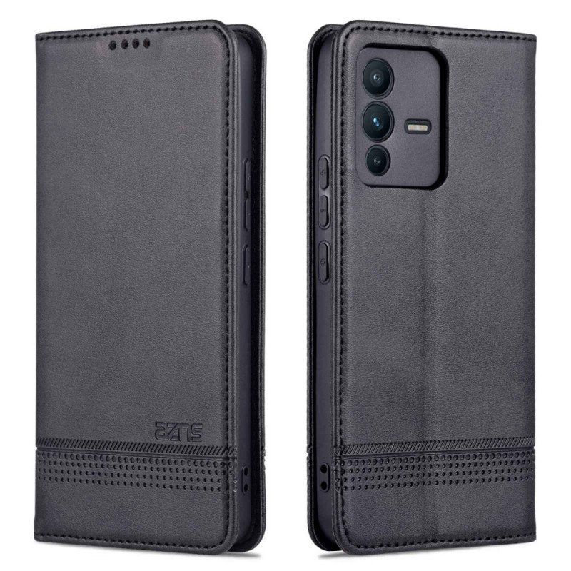 Etui Na Telefon do Vivo V23 5G Etui Folio Azns Ze Sztucznej Skóry