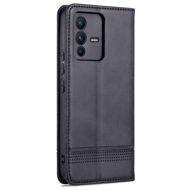 Etui Na Telefon do Vivo V23 5G Etui Folio Azns Ze Sztucznej Skóry