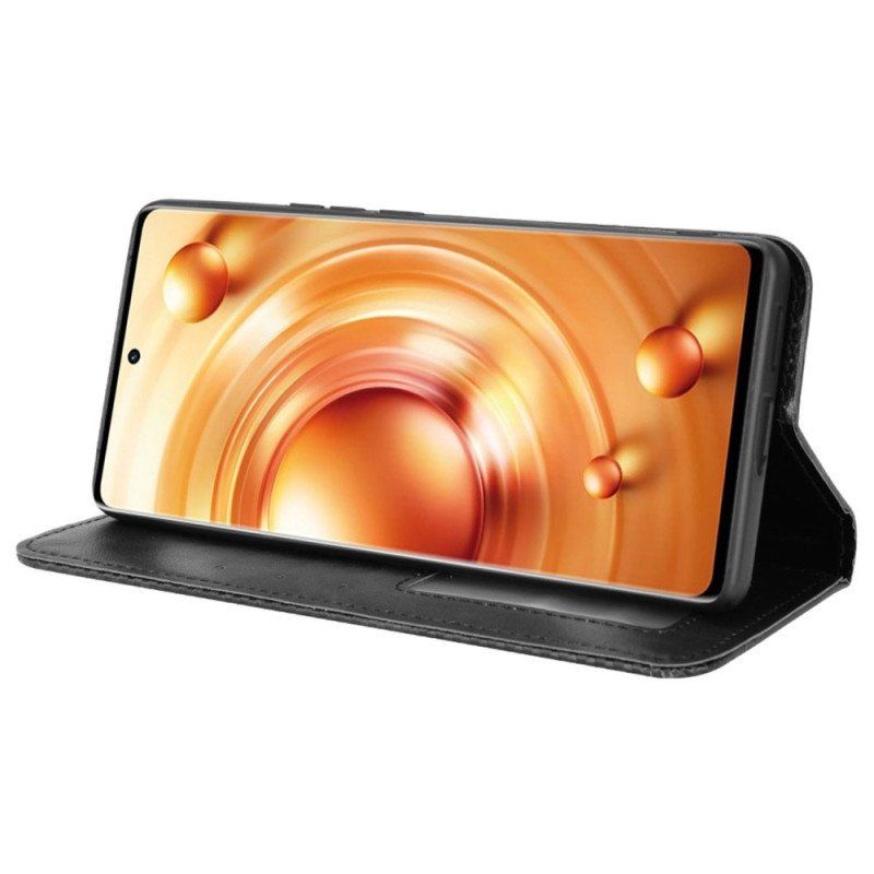 Etui Na Telefon do Vivo X80 Pro Etui Folio Stylizowany