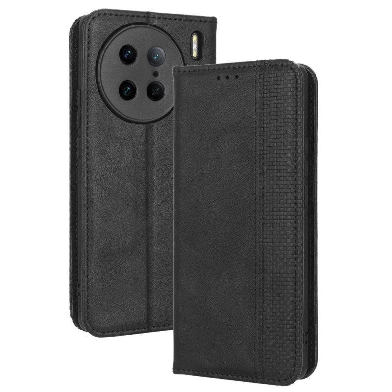 Etui Na Telefon do Vivo X90 Pro Etui Folio Stylizowany