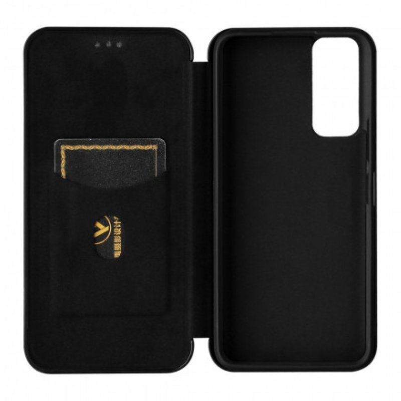 Etui Na Telefon do Vivo Y72 5G Etui Folio Kolorowy Silikon Węglowy