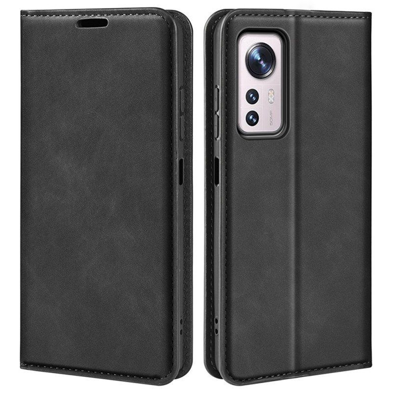 Etui Na Telefon do Xiaomi 12 / 12X Etui Folio Dotyk Skóry