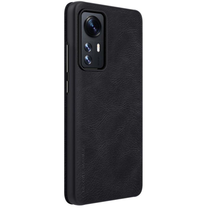 Etui Na Telefon do Xiaomi 12 / 12X Etui Folio Seria Nillkin Qin