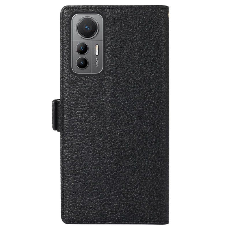 Etui Na Telefon do Xiaomi 12 Lite Etui Folio Przednia Kieszeń I Smycz